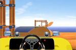 空中コースを滑走するドライビングゲーム：Roller Rider