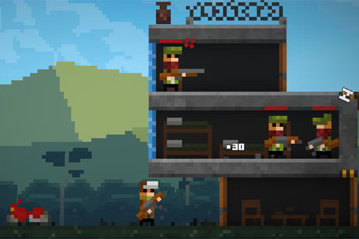 兵士の2Dガンアクション【RPG MK. II】の画像