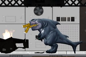 サメ怪獣の破壊ゲーム Sharkosaurus Rampage