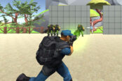 ワンボタンで遊べるガンシューティング【ウォーフェア （Shoot & Sprint: Warfare）】