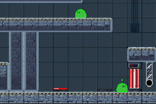 分裂スライムの誘導アクションパズル【スライムレイジ】の画像