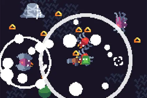 クモを倒すガンアクション【スライムリンガー】の画像