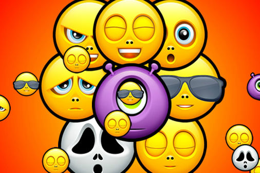 ニコちゃんマークの炸裂コンボゲーム【SMILEY SHOWDOWN】の画像