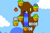 リンゴを食べるスネークゲーム SnakeBird