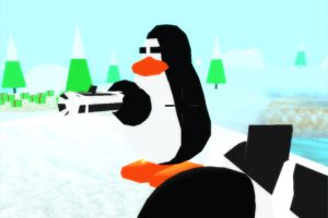 ペンギンが雪合戦する対戦オンラインゲーム Snowar.io