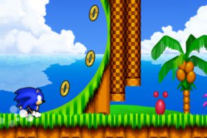 音速ハリネズミっぽいジャンプタイミングゲーム Sonic Dash