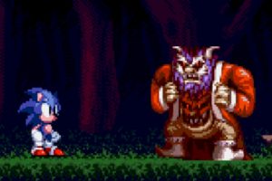 ソニックが魔界村に挑戦するアドベンチャーゲーム Sonic Hellfire Saga