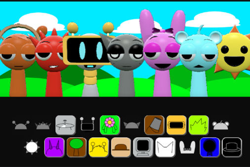 スプランキ Modゲーム（3D版）【Sprunki 3D Mod】 の画像