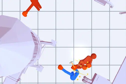 ラグドール格闘アクション【スティックボックス (Stick Box Ragdoll Slowmo)】の画像