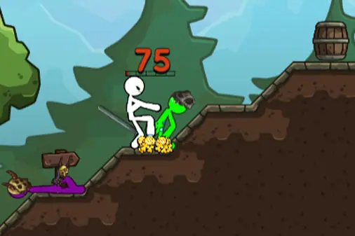 棒人間の混戦バトルゲーム【スティックマン・アーチェロファイト】の画像