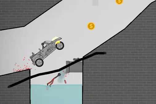 線で道を作る棒人間レースゲーム【スティックマンレーサーロード ドロー2ヒーローズ】の画像