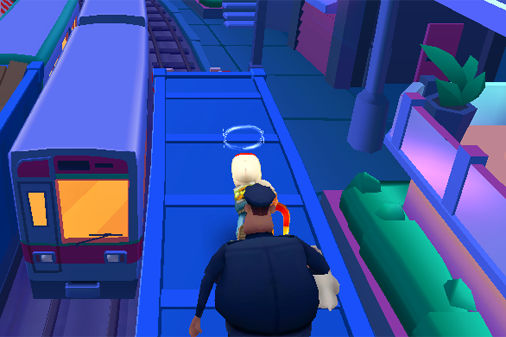 落書き少年のラン＆ジャンプゲーム【Subway Surfers】の画像