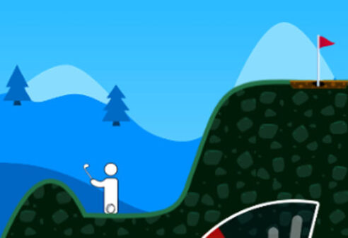 棒人間の2Dゴルフゲーム Super Stickman Golfの画像