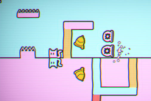 クローンネコのアクションパズル【シンメトリー キャッツ】 の画像