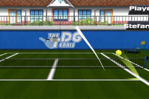 マウス操作のテニスゲーム【Tennis Pro 3D】