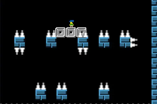 アイワナ風の高難易度アクションゲーム【トラップアドベンチャー オリジナル】の画像