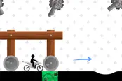 棒人間の高難度バイクゲーム【ベックス X3M 3 (Vex X3M 3)】