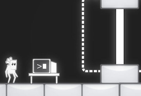 アルファベットを利用するアクションパズル Voodoo Lockdownの画像