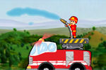 消防士が火事を鎮火するアクションパズル：Water Mania