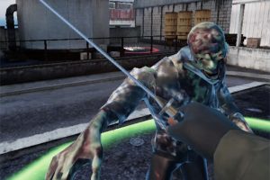 忍者が破壊工作するブラウザFPS Zombie Destroyer: Facility escape