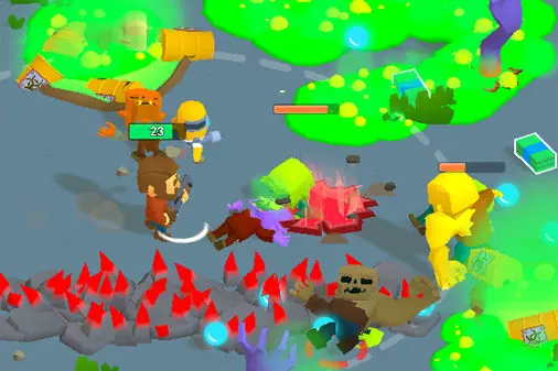 ゾンビを殲滅する育成ガンアクション【ゾンビロード (Zombie Road)】の画像